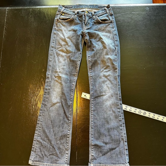 Vintage Citizens of Humanity Size 26 Low Rise Bootcut Classic Blue Women Denim - Picture 1 of 11